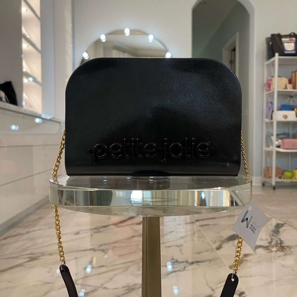 NWT Petite Jolie “Pretty” Black Shoulder Bag